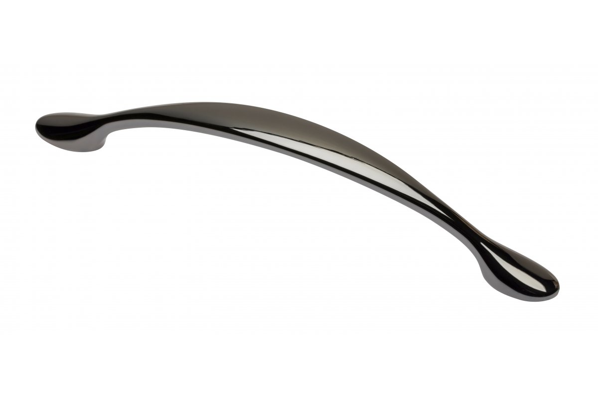 Χειρολαβή Zamak CAMAIO C=128mm μαύρο χρώμιο 1208965927 - Σετ 6