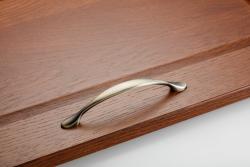 Coil handle CAMAIO C=128mm champagne