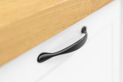 Zamak handle CAMAIO C=96mm black mat