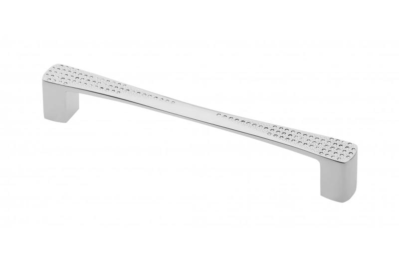 Zamak-handgreep COMO C=128 mm, verchroomd 1208965976 - Set van 6