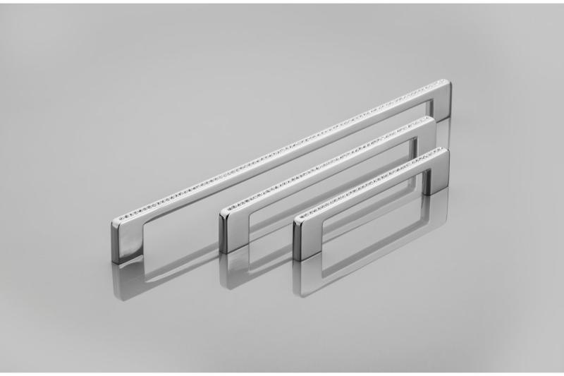 Zamak-handgreep CRA14 C=320 mm chroom 1208965980 - Set van 2