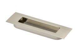 Maniglia Zamak E6 C=96mm acciaio spazzolato 1208965983 - Set di 4