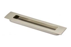 Maniglia Zamak E6 C=160mm acciaio spazzolato 1208965989 - Set di 3