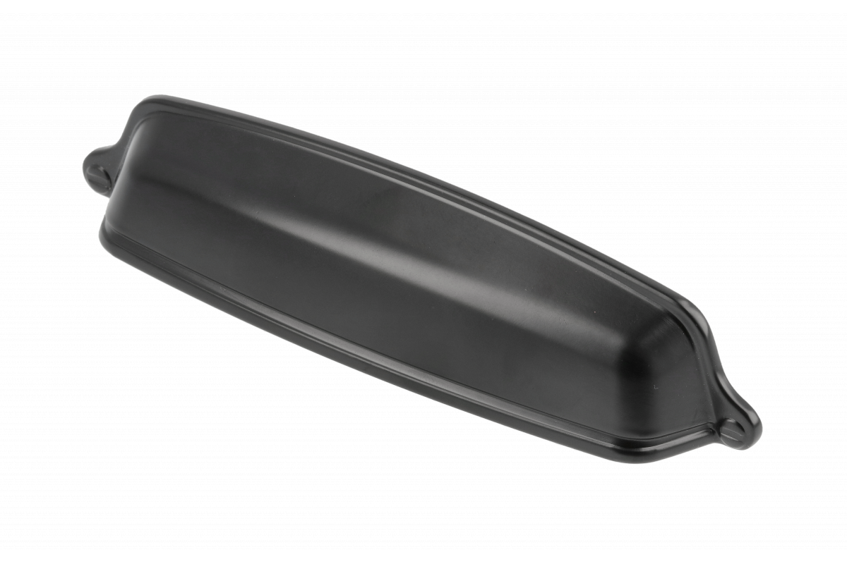 Χειρολαβή Zamak EVER C = 128 mm μαύρη ματ 1208965993 - Σετ 5