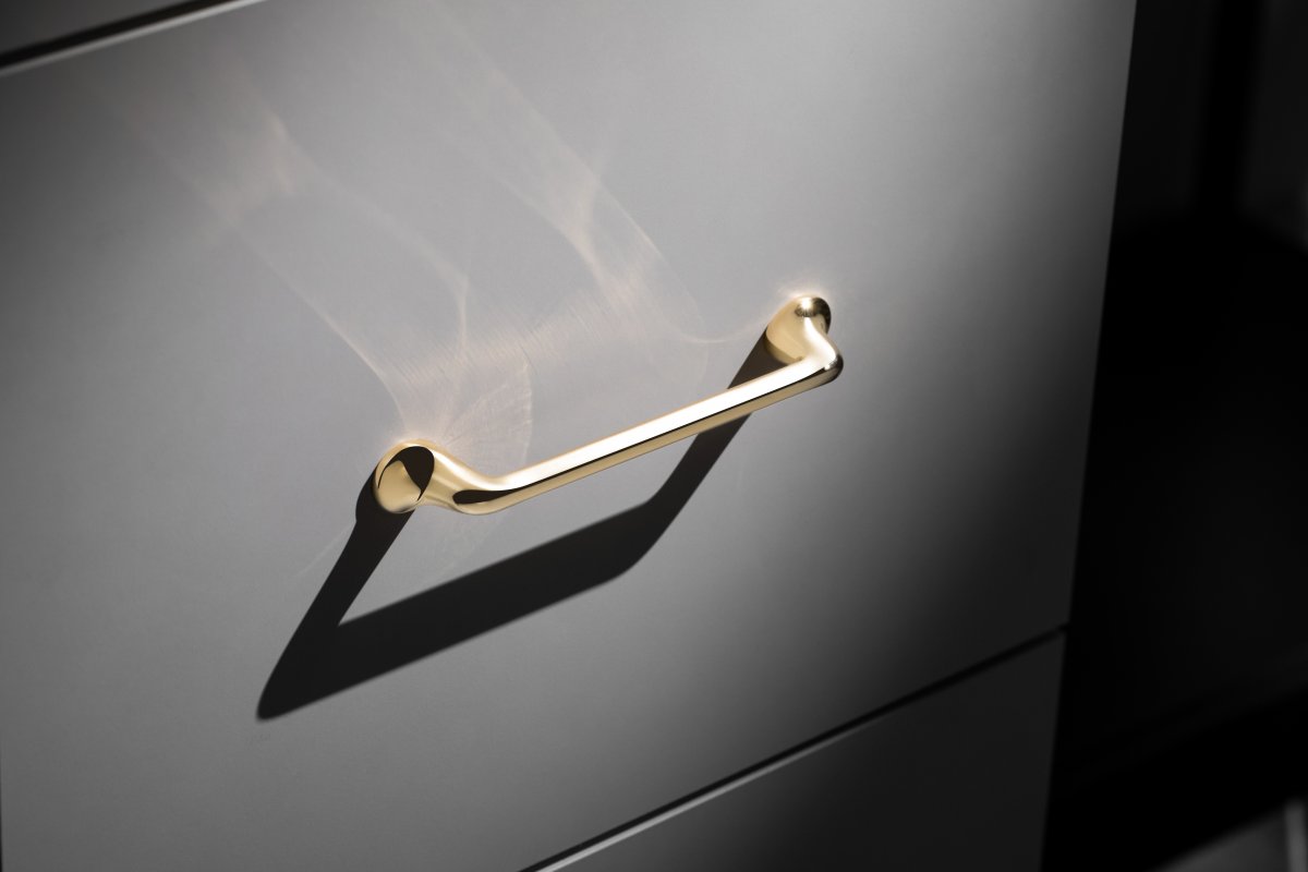 Bracket FABRICIO C=192 mm ορείχαλκος 1208965998 - Σετ 3