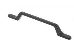 Zamak kilincs FLAVIO C=160 mm fekete matt 1208966020 - Készlet 4