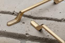 Bracket FLAVIO C=192 mm inox - brushed steel