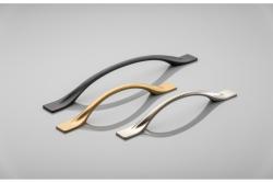 Zamak fogantyú FLOW C = 192 mm inox 1208966037 - Készlet 3