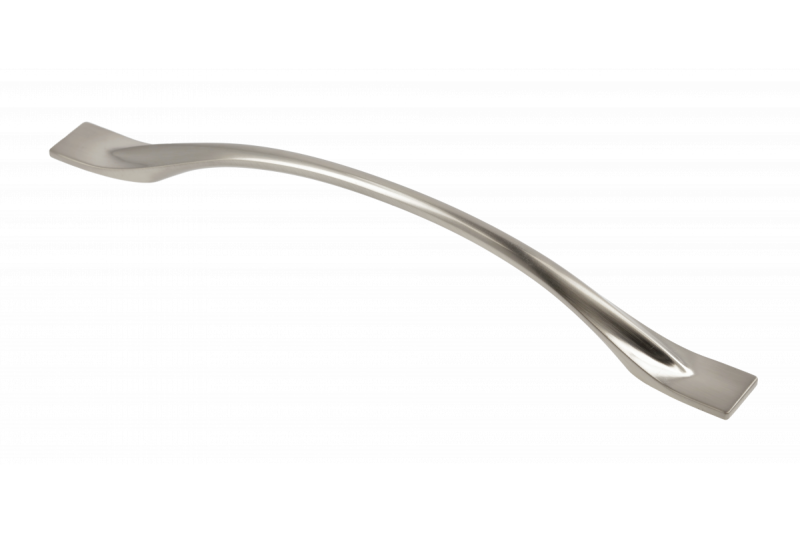Zamak-handgreep FLOW C = 192 mm roestvrij staal 1208966037 - Set van 3