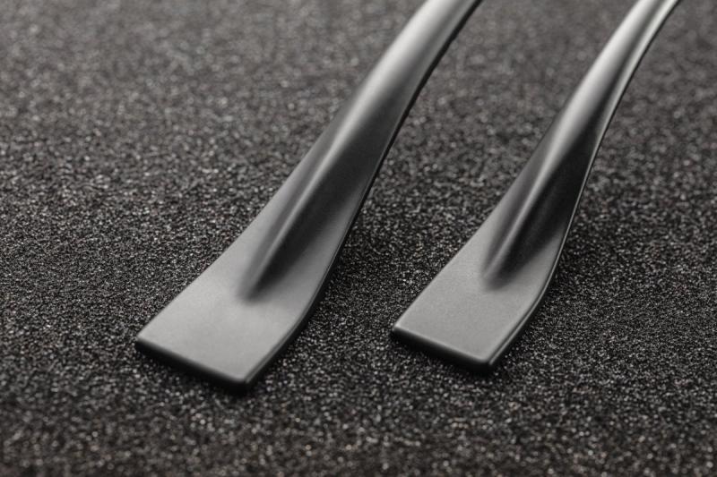Zamak-handgreep FLOW C = 192 mm, matzwart 1208966038 - Set van 3