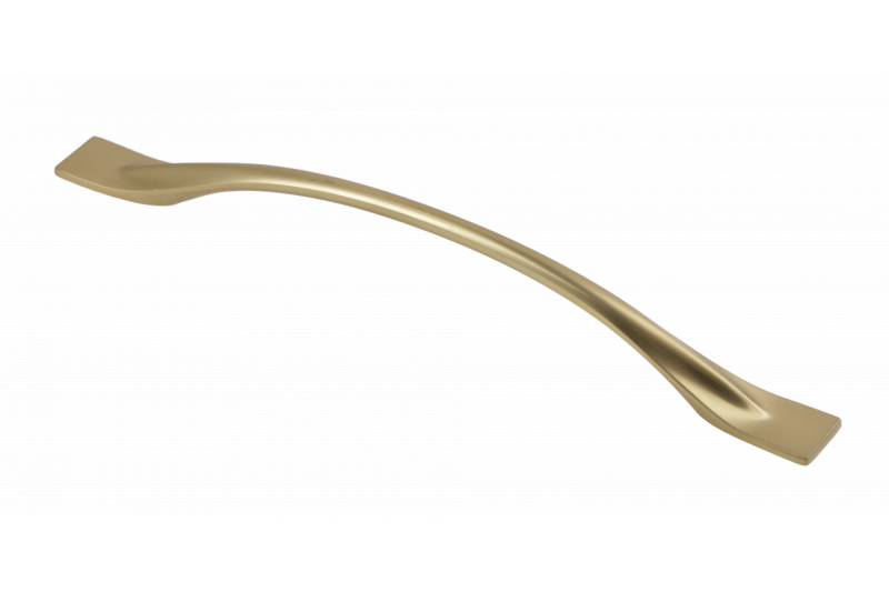 Zamak-handgreep FLOW C = 192 mm champagne 1208966039 - Set van 3