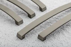Zamak handle G1 L-128mm (titanium)