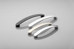 Zamak handle GENUA C=128mm satin