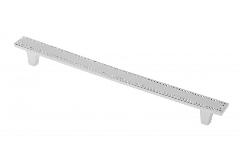 Zamak-handgreep LUCCA C=192 mm, verchroomd 1208966099 - Set van 4