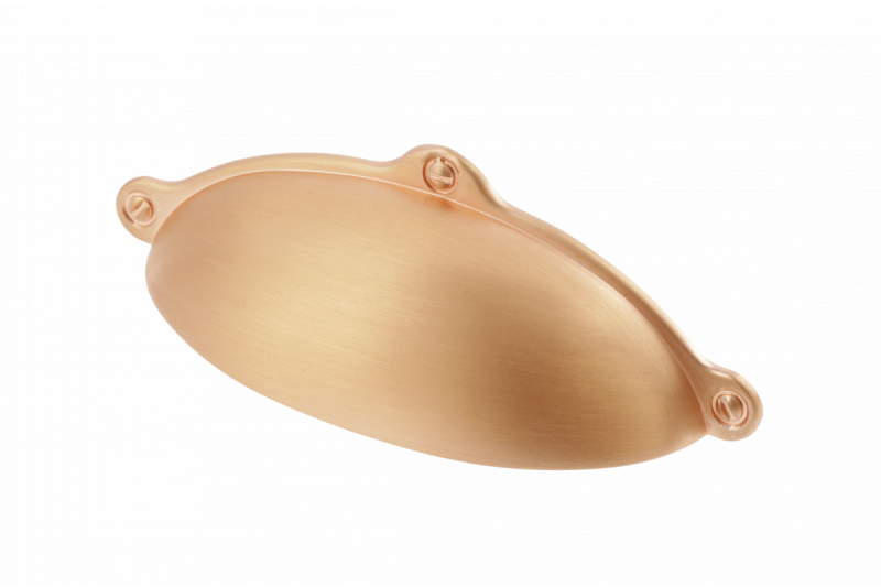 MARSALA zamak-handgreep, C=64 mm, koper 1208966105 - Set van 9