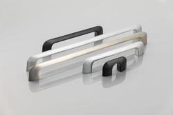 Zamak fogantyú MILANO C=256 mm alumínium 1208966113 - Készlet 3