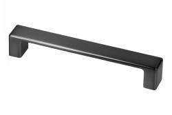 Zamak kilincs MODENA, C = 128 mm, matt fekete 1208966119 - Készlet 4