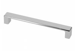 Zamak fogantyú MODENA, C= 160 mm, króm 1208966120 - Készlet 3