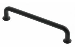 Zamak handle NORD C = 160 mm black matt 1208966149 - Set of 6