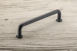 Zamak handle NORD C = 160 mm black matt