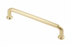 NORD zamak handle, C=192 mm, gold, brushed 1208966151 - Set of 4