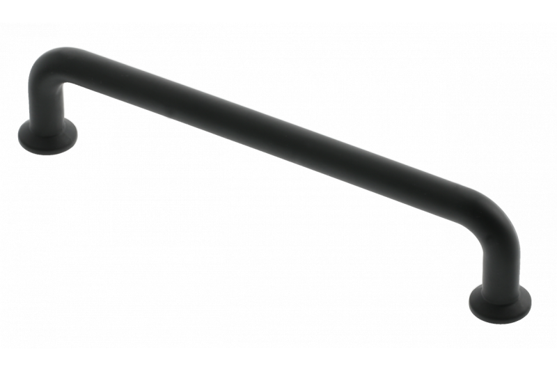 Zamak-handgreep NORD C = 320 mm matzwart 1208966155 - Set van 2