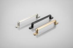 Zamak fogantyú OTTO C = 160 mm inox 1208966179 - Készlet 3