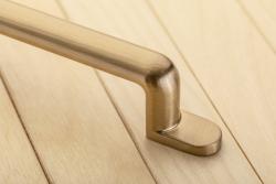Zamak handle OTTO C = 160 mm champagne