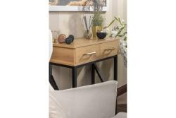 Zamak handle OTTO C = 160 mm champagne