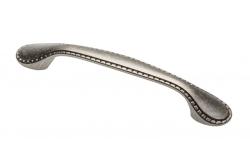 Zamak fogantyú PALERMO C=128 mm antik ezüst 1208966182 - Készlet 5