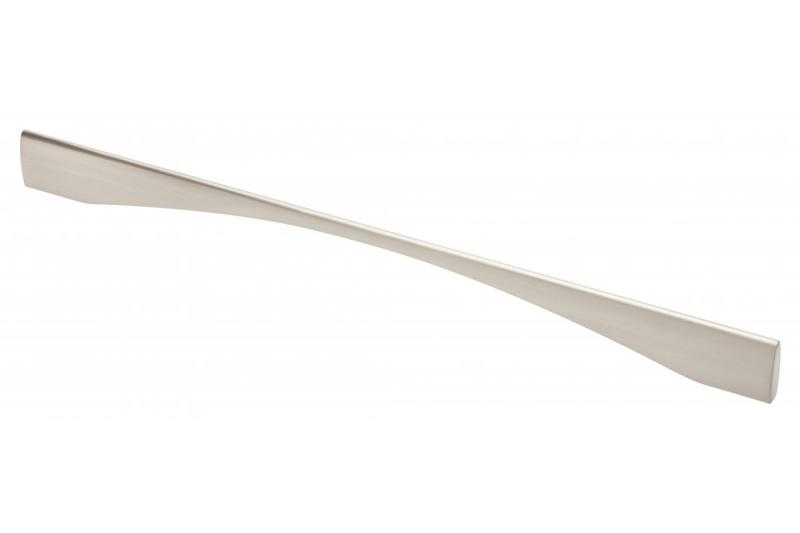 Zamak-handgreep PRATO C=320 mm geborsteld staal 1208966187 - Set van 2