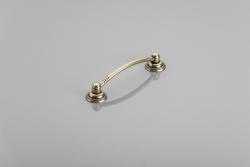 Zamak handle RENNES C=96mm antique brass
