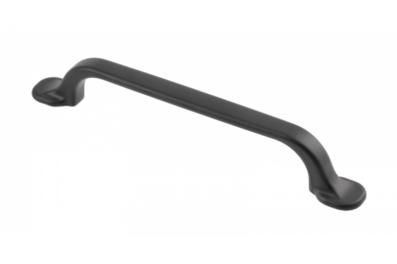 Zamak-handgreep RETRIS C = 128 mm, matzwart 1208966193 - Set van 6