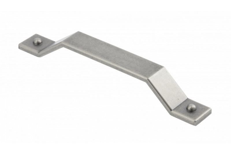 Zamak-handgreep STEP C = 160 mm, antiek zilver 1208966204 - Set van 5