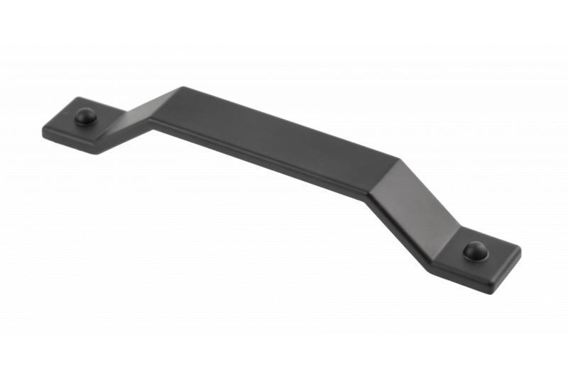 Zamak-handgreep STEP C = 160 mm, matzwart 1208966205 - Set van 6