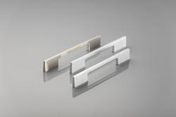 Zamak fogantyú THIN C=160/192mm alumínium 1208966214 - Készlet 3