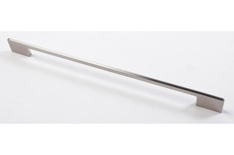 Zamak-handgreep THIN C=288/320 mm, geborsteld staal 1208966217 - Set van 2