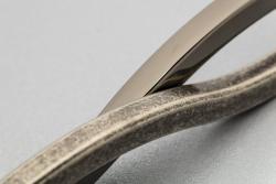 Zamak handle VITO C=288 mm antique silver (OS)