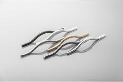 Zamak handle VITO C=288 mm antique silver (OS)