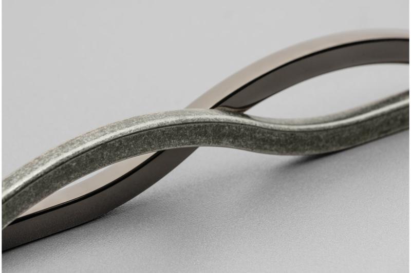 Zamak-handgreep VITO C=288 mm antiek zilver (OS) 1208966249 - Set van 2