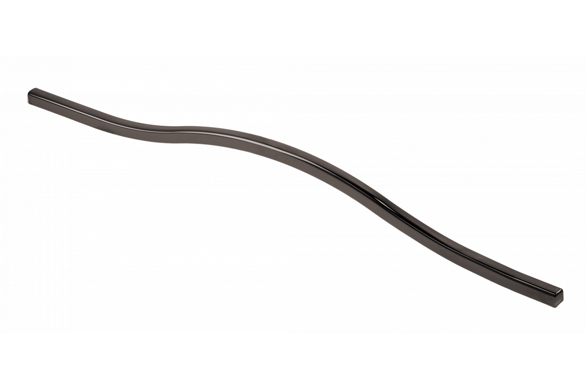 Zamak Griff VITO C=288 mm schwarz Chrom (BN) 1208966250 - Set mit 2