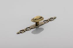 Zamak knob 1146 antique brass