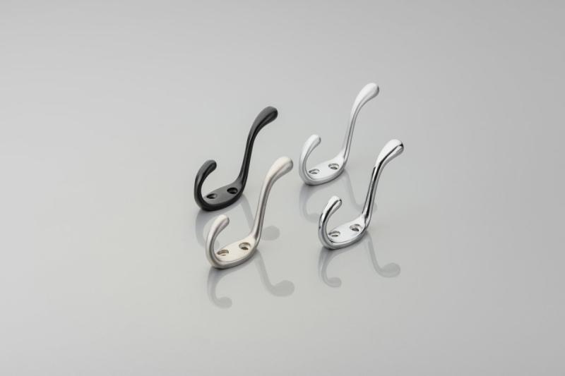 MALAGA M B0 aluminium kleerhanger, verchroomd 1208966272 - Set van 6