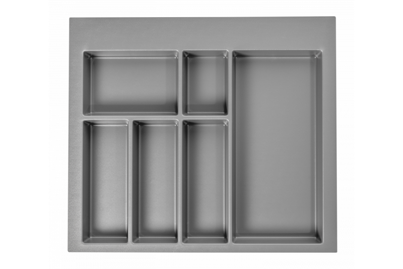 Decor Cutle Bestekbakken Inzet voor Keukenlade 600 Antraciet 1208966378 - Set van 2