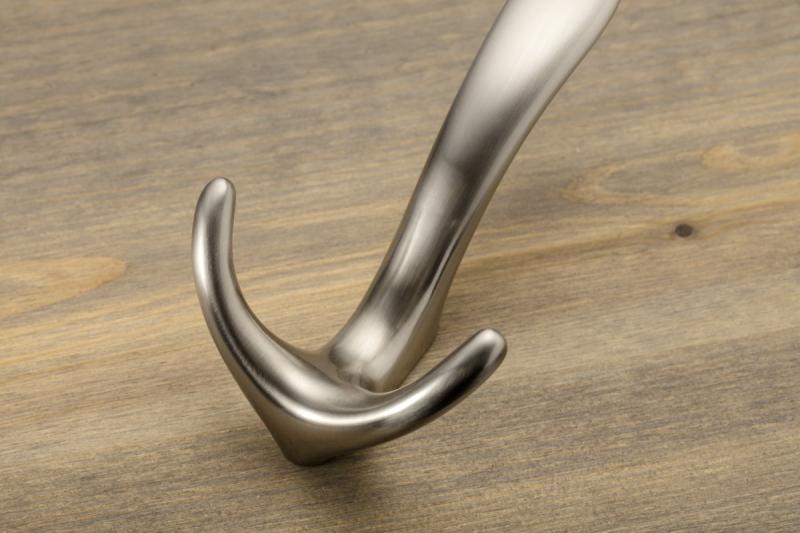 Zamak-hanger CORDOBA roestvrij staal 1208966500 - Set van 2