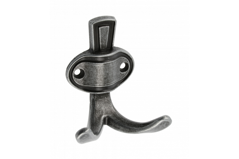 Zamak-hanger Coruna, klein, antiek zilver 1208966507 - Set van 5