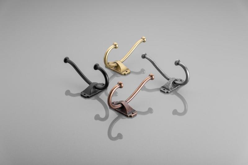 CRAFT-hanger van zamak, antiek koper 1208966512 - Set van 4
