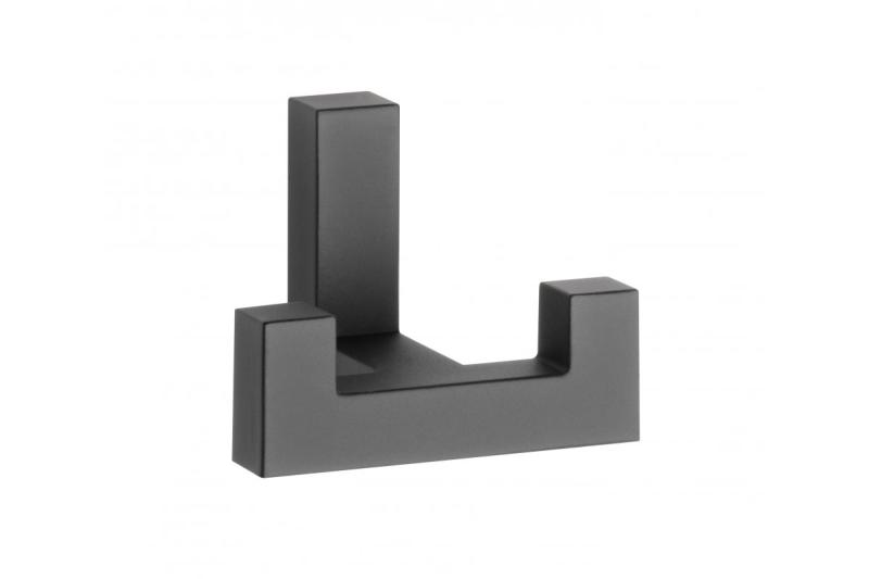 Kleerhanger K2202, dubbel, zwart 1208966530 - Set van 4