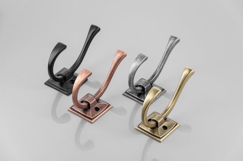 Zamak-hanger Madryt, antiek messing 1208966542 - Set van 3