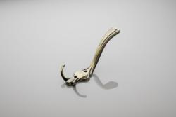 Hanger ORVIETO A0 antiek geborsteld messing 1208966550 - Set van 4